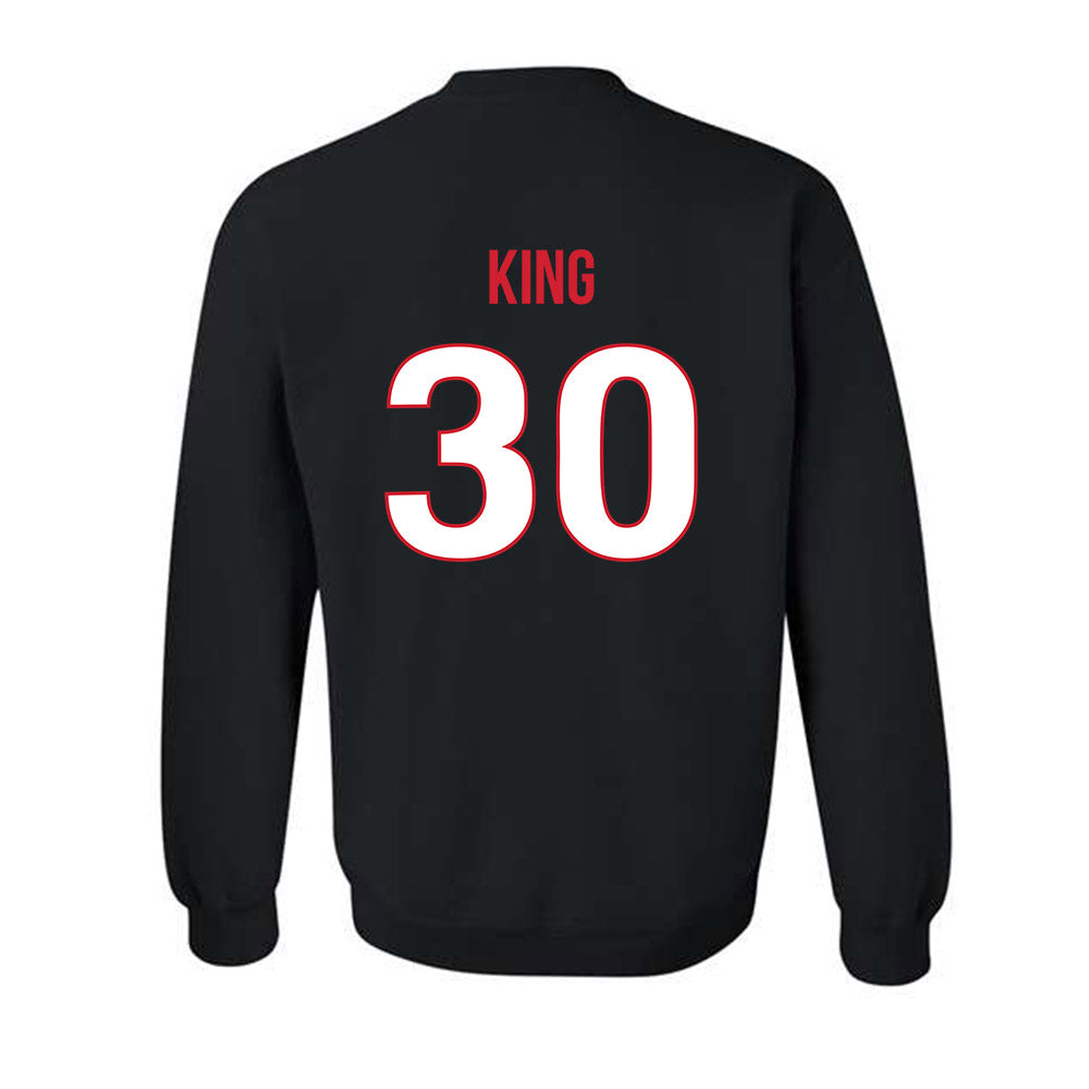 Rutgers - NCAA Football : Elijah King - Replica Shersey Crewneck Sweatshirt-1
