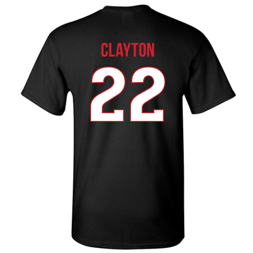 Rutgers - NCAA Football : Michael Clayton - Replica Shersey T-Shirt-1
