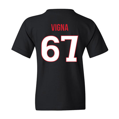 Rutgers - NCAA Football : Christopher Vigna - Replica Shersey Youth T-Shirt-1