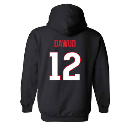Rutgers - NCAA Football : Zahmir Dawud - Replica Shersey Hooded Sweatshirt-1