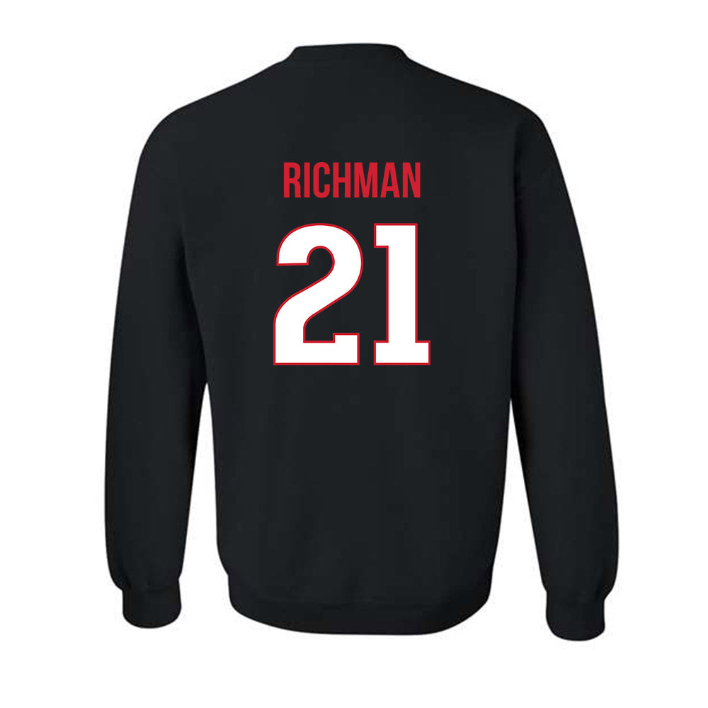 Rutgers - NCAA Men's Lacrosse : Duke Richman - Replica Shersey Crewneck Sweatshirt-1