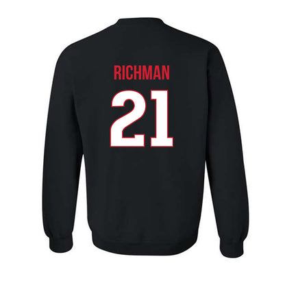 Rutgers - NCAA Men's Lacrosse : Duke Richman - Replica Shersey Crewneck Sweatshirt-1