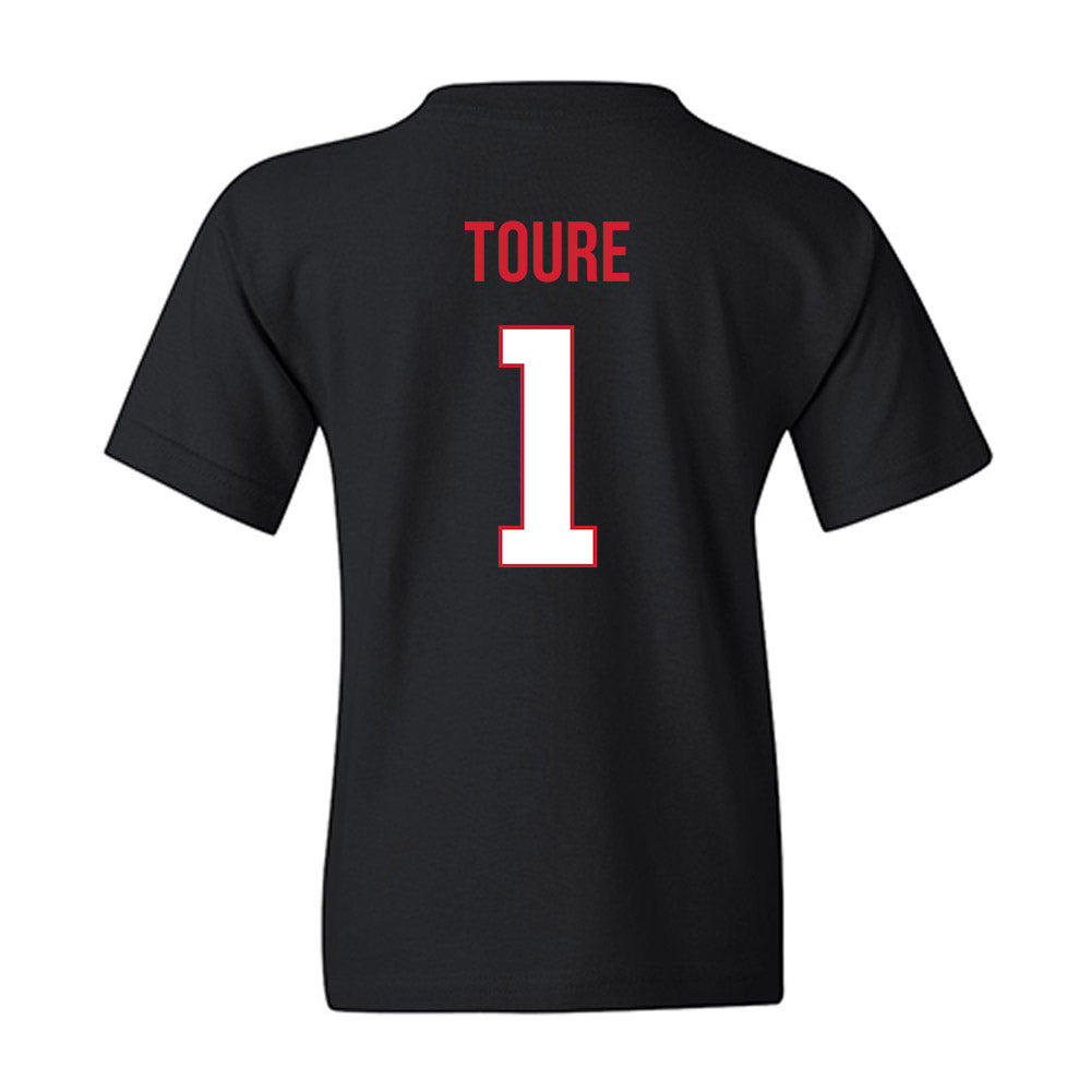 Rutgers - NCAA Football : Famah Toure - Replica Shersey Youth T-Shirt-1