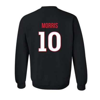 Rutgers - NCAA Football : Ty Morris - Replica Shersey Crewneck Sweatshirt-1