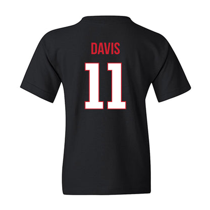 Rutgers - NCAA Football : Malachi Davis - Replica Shersey Youth T-Shirt-1