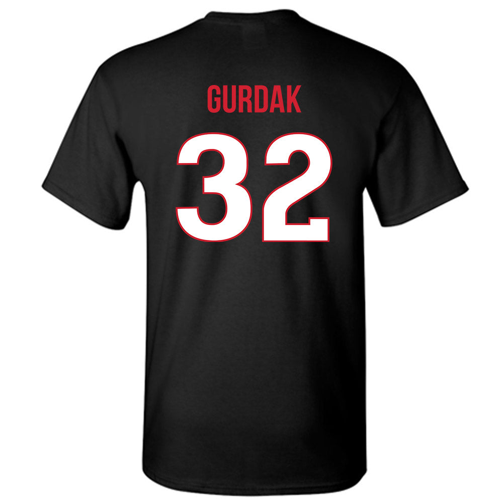 Rutgers - NCAA Men's Basketball : Christian Gurdak - Replica Shersey T-Shirt-1