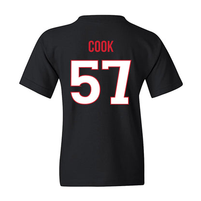 Rutgers - NCAA Football : Isaiah Cook - Replica Shersey Youth T-Shirt-1