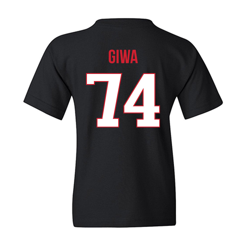 Rutgers - NCAA Football : Moshood Giwa - Replica Shersey Youth T-Shirt-1