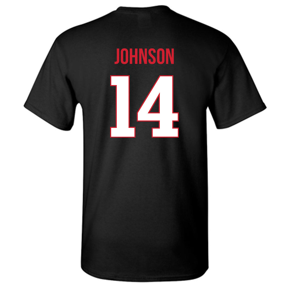 Rutgers - NCAA Football : RJ Johnson - Replica Shersey T-Shirt-1