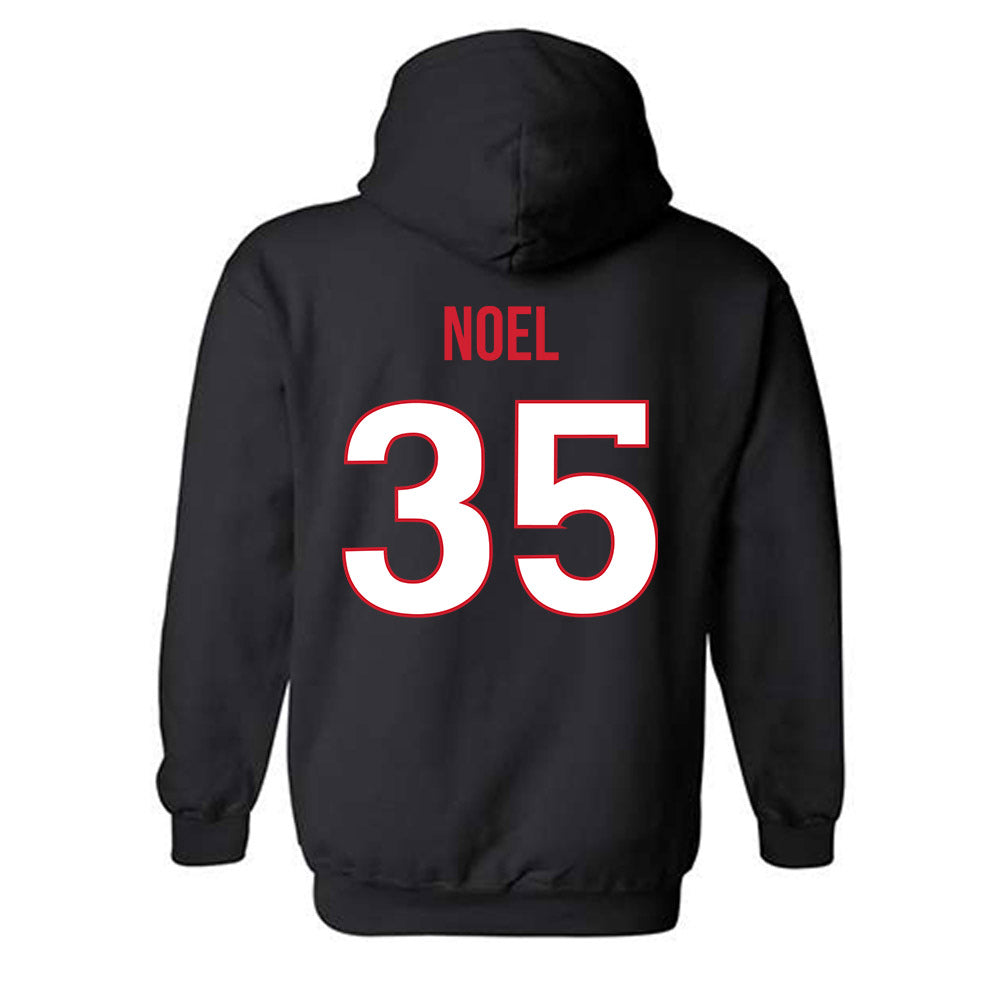 Rutgers - NCAA Football : Latrell Noel - Replica Shersey Hooded Sweatshirt-1