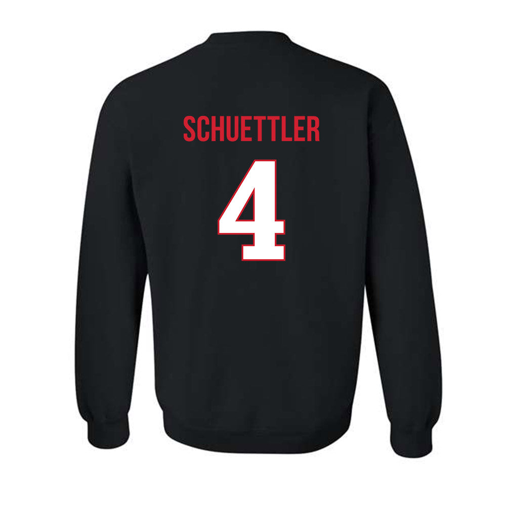 Rutgers - NCAA Softball : Charleigh Schuettler - Replica Shersey Crewneck Sweatshirt-1