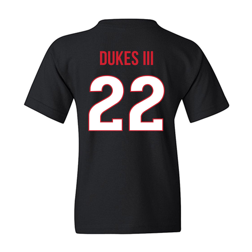 Rutgers - NCAA Football : Michael Dukes III - Replica Shersey Youth T-Shirt-1