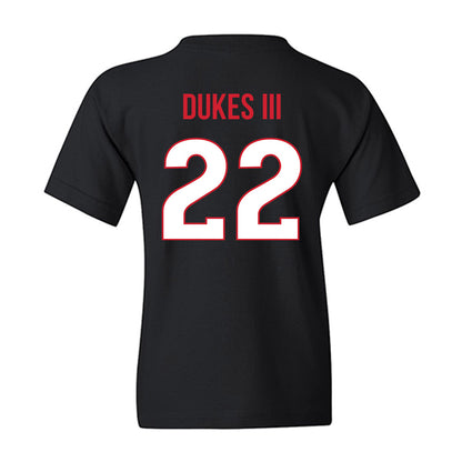 Rutgers - NCAA Football : Michael Dukes III - Replica Shersey Youth T-Shirt-1