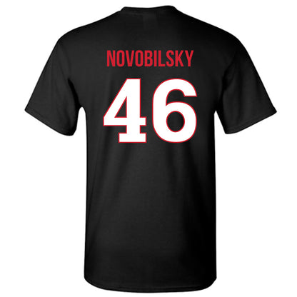 Rutgers - NCAA Baseball : Kevin Novobilsky - Replica Shersey T-Shirt-1