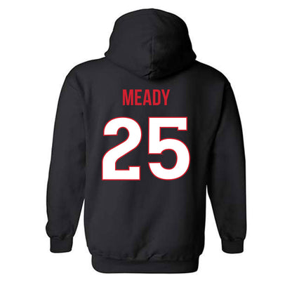Rutgers - NCAA Baseball : Anthony Meady - Replica Shersey Hooded Sweatshirt-1