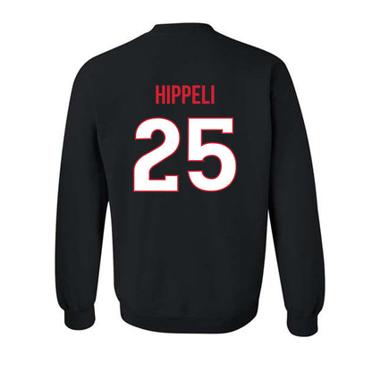 Rutgers - NCAA Women's Soccer : Morgan Hippeli - Replica Shersey Crewneck Sweatshirt-1