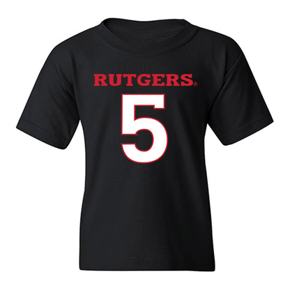 Rutgers - NCAA Women's Soccer : Bea Tinoco - Replica Shersey Youth T-Shirt-0
