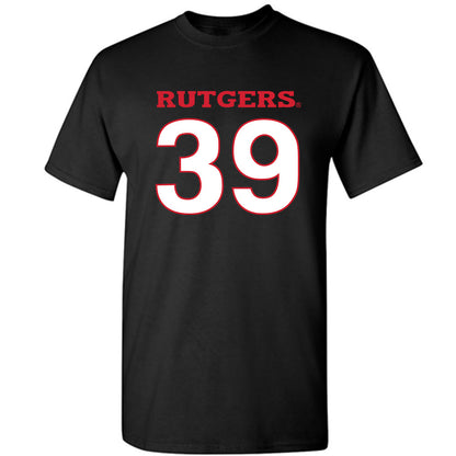 Rutgers - NCAA Baseball : Zachary Gleason - Replica Shersey T-Shirt-0