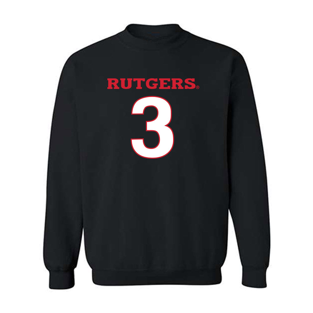 Rutgers - NCAA Football : Antwan Raymond - Replica Shersey Crewneck Sweatshirt-0