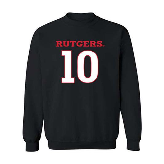 Rutgers - NCAA Football : AJ Surace - Replica Shersey Crewneck Sweatshirt-0