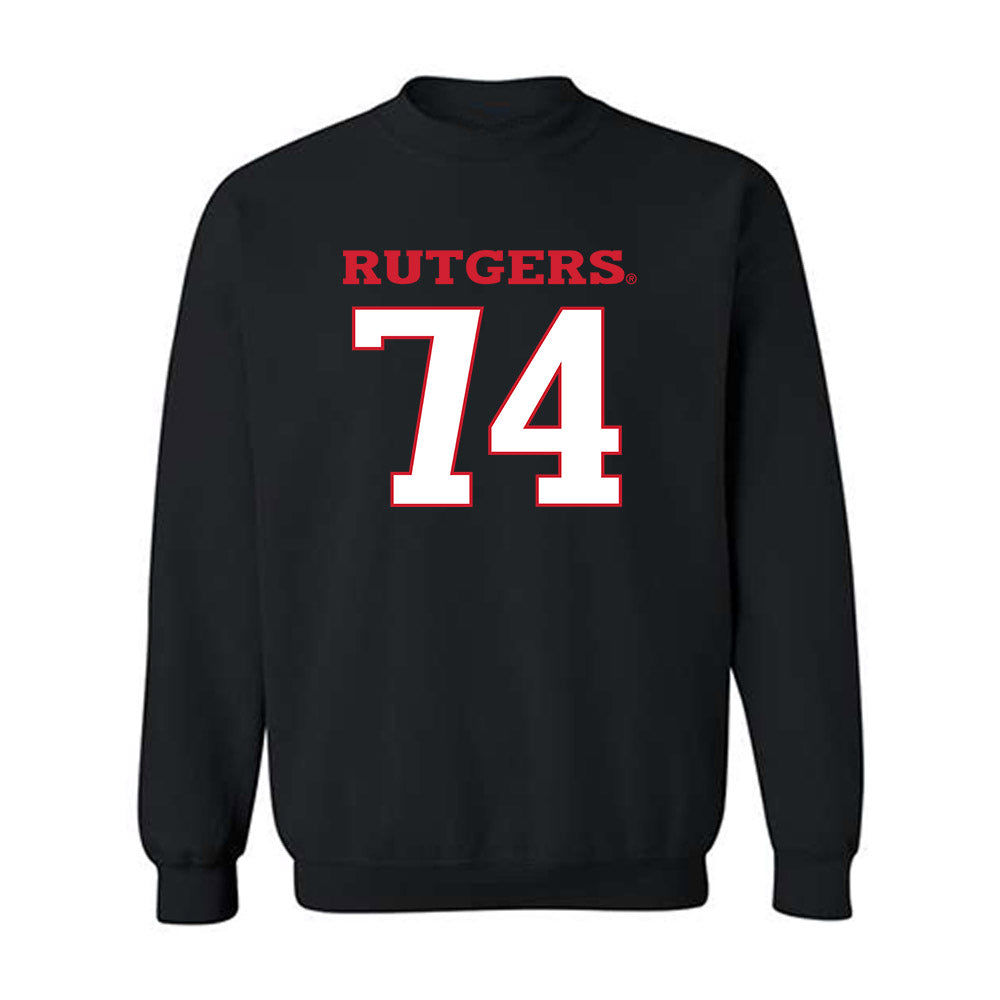 Rutgers - NCAA Football : Moshood Giwa - Replica Shersey Crewneck Sweatshirt-0