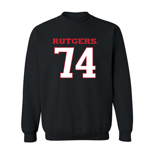 Rutgers - NCAA Football : Moshood Giwa - Replica Shersey Crewneck Sweatshirt-0