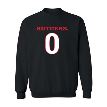 Rutgers - NCAA Football : Douglas Blue-Eli - Replica Shersey Crewneck Sweatshirt-0