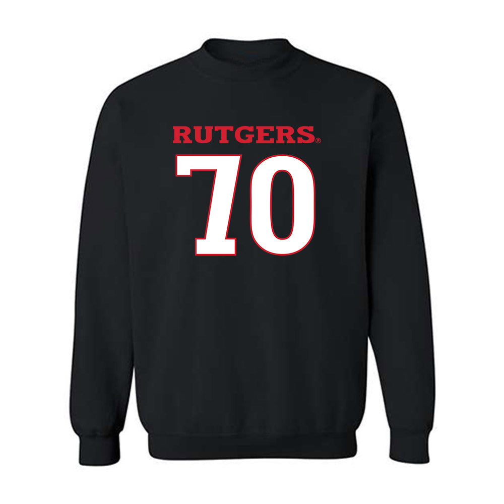Rutgers - NCAA Football : Cameron Greene - Replica Shersey Crewneck Sweatshirt-0