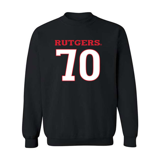 Rutgers - NCAA Football : Cameron Greene - Replica Shersey Crewneck Sweatshirt-0