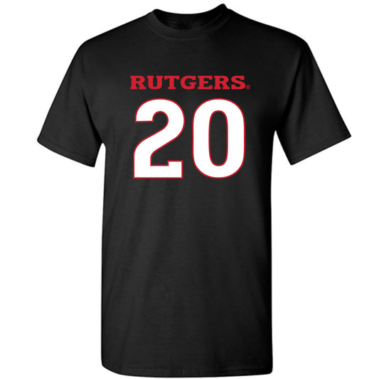 Rutgers - NCAA Football : Ja'shon Benjamin - Replica Shersey T-Shirt-0