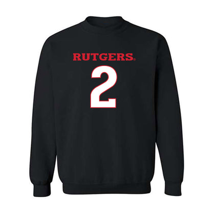 Rutgers - NCAA Women's Soccer : Julia Joseph - Replica Shersey Crewneck Sweatshirt-0