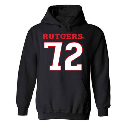 Rutgers - NCAA Football : Jayden Elijah - Replica Shersey Hooded Sweatshirt-0