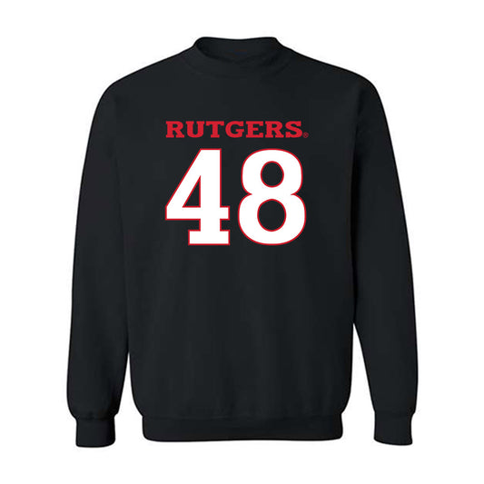 Rutgers - NCAA Football : Raedyn Bruens - Replica Shersey Crewneck Sweatshirt-0