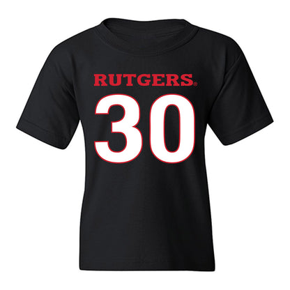 Rutgers - NCAA Women's Soccer : Iris de Rouw - Replica Shersey Youth T-Shirt-0