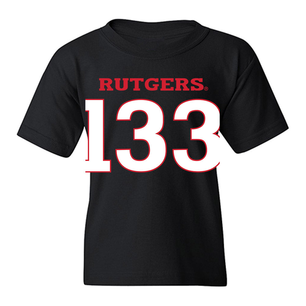 Rutgers - NCAA Wrestling : Brett Ungar - Replica Shersey Youth T-Shirt-0