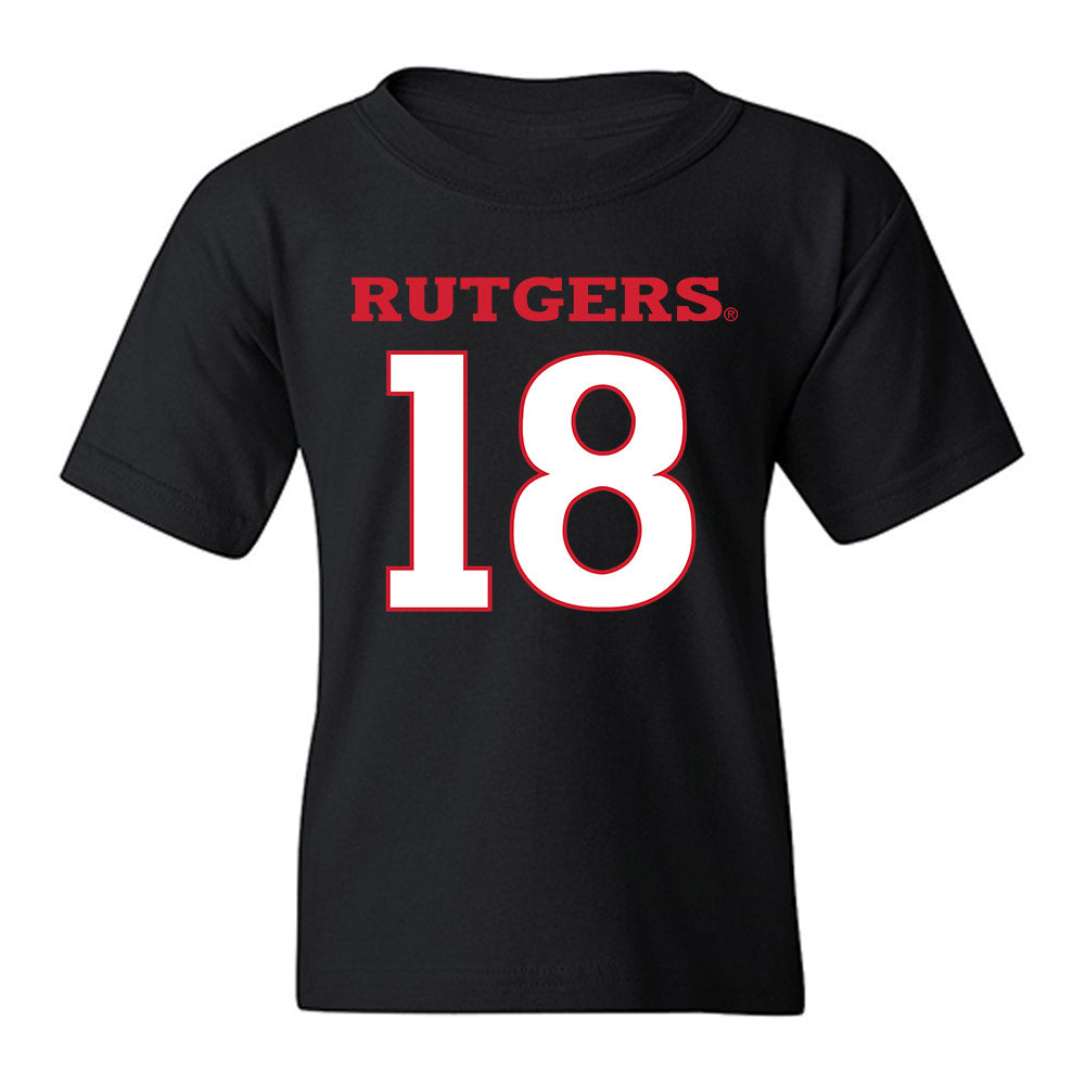 Rutgers - NCAA Softball : Siera Hoekstra - Replica Shersey Youth T-Shirt-0