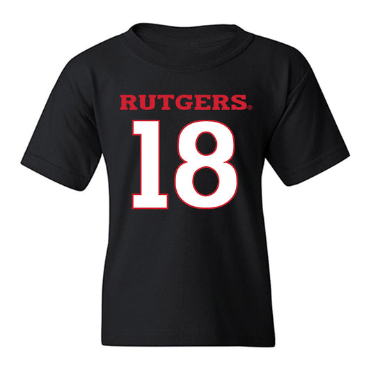 Rutgers - NCAA Softball : Siera Hoekstra - Replica Shersey Youth T-Shirt-0