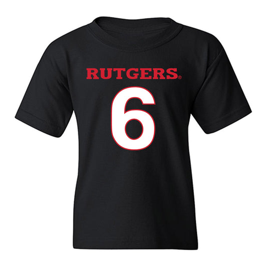 Rutgers - NCAA Women's Volleyball : Patricia DeLaMater - Replica Shersey Youth T-Shirt-0