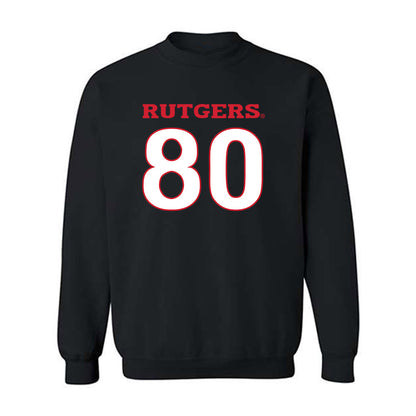 Rutgers - NCAA Football : Michael Thomas - Replica Shersey Crewneck Sweatshirt-0