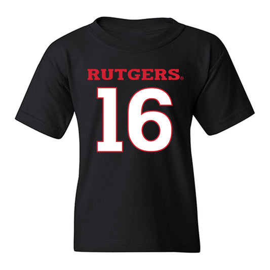 Rutgers - NCAA Women's Field Hockey : Samantha Arnold - Replica Shersey Youth T-Shirt-0