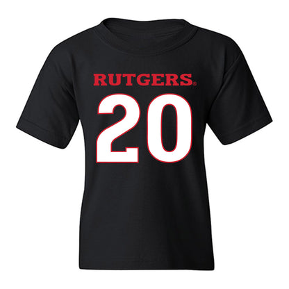 Rutgers - NCAA Football : Chris Joines - Replica Shersey Youth T-Shirt-0