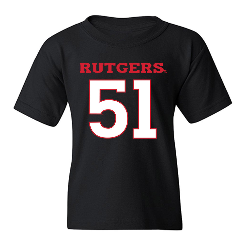 Rutgers - NCAA Football : Raymond Giacobbe - Replica Shersey Youth T-Shirt-0