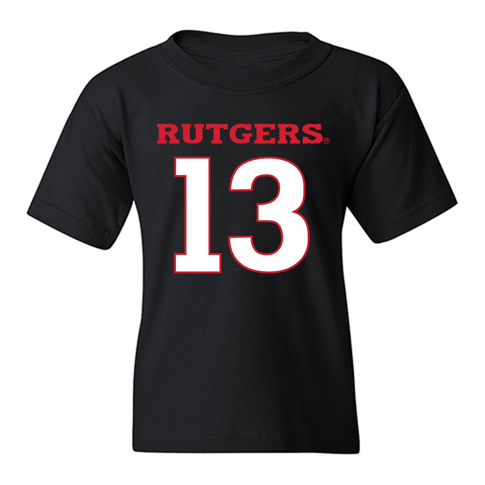 Rutgers - NCAA Football : DJ McClary - Replica Shersey Youth T-Shirt-0
