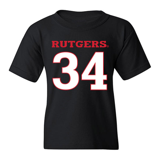 Rutgers - NCAA Football : Noah Shaw - Replica Shersey Youth T-Shirt-0