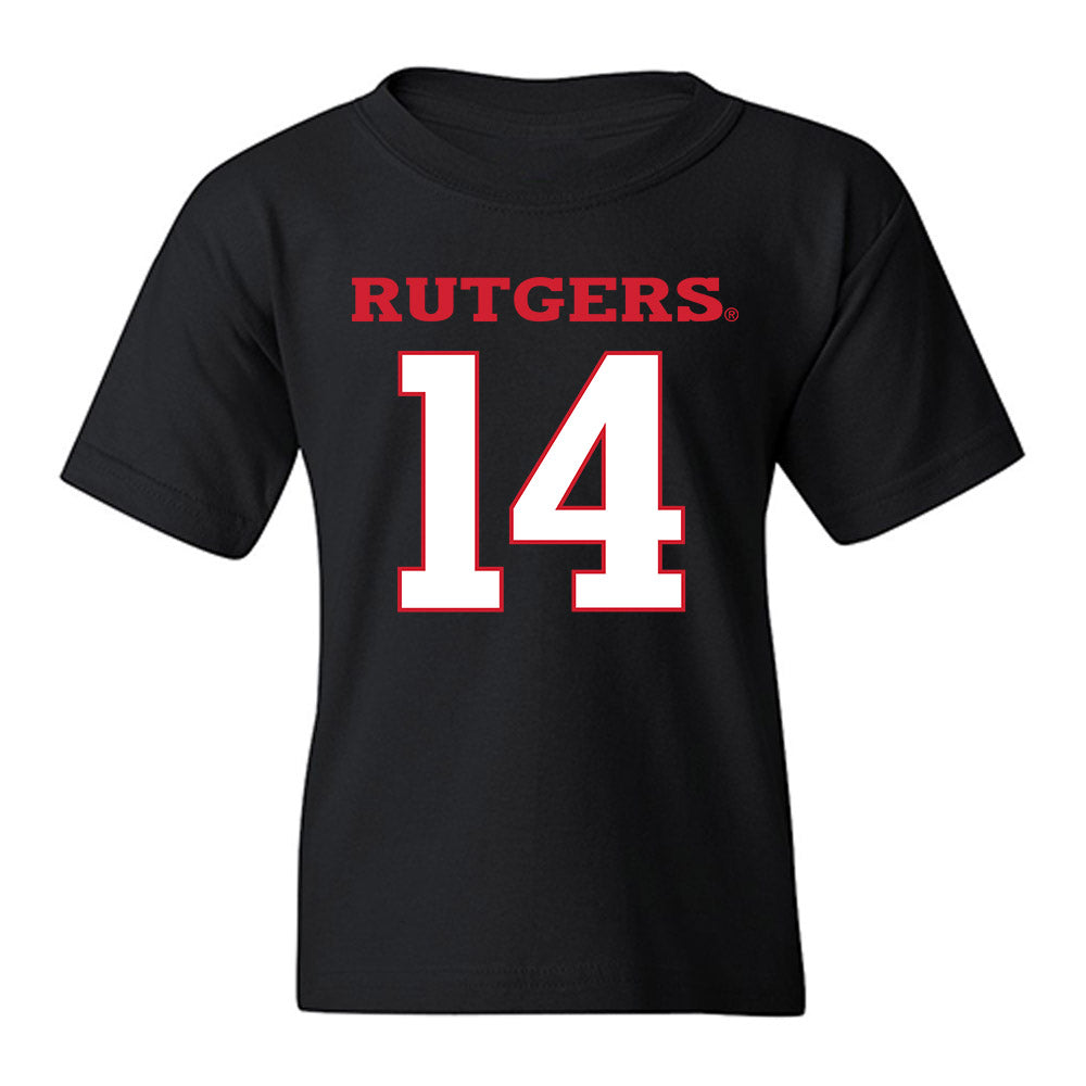 Rutgers - NCAA Football : Sah'nye Degraffenreidt - Replica Shersey Youth T-Shirt-0