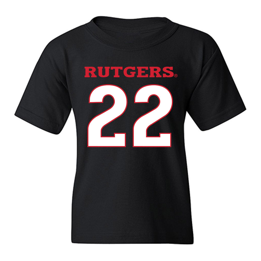 Rutgers - NCAA Women's Volleyball : Malia Romes - Replica Shersey Youth T-Shirt-0