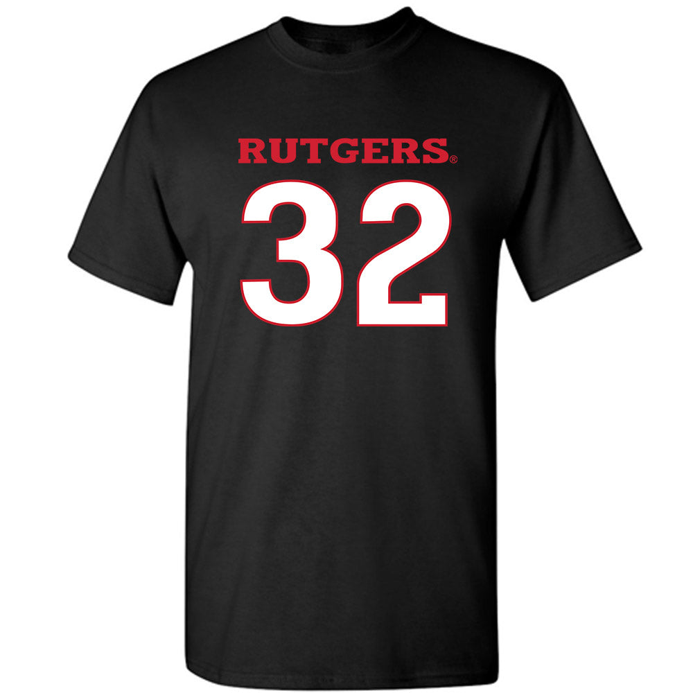 Rutgers - NCAA Men's Basketball : Christian Gurdak - Replica Shersey T-Shirt-0