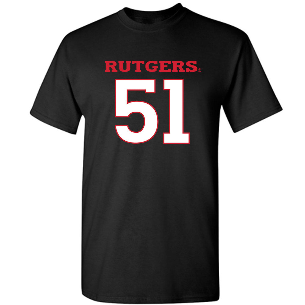 Rutgers - NCAA Football : Raymond Giacobbe - Replica Shersey T-Shirt-0