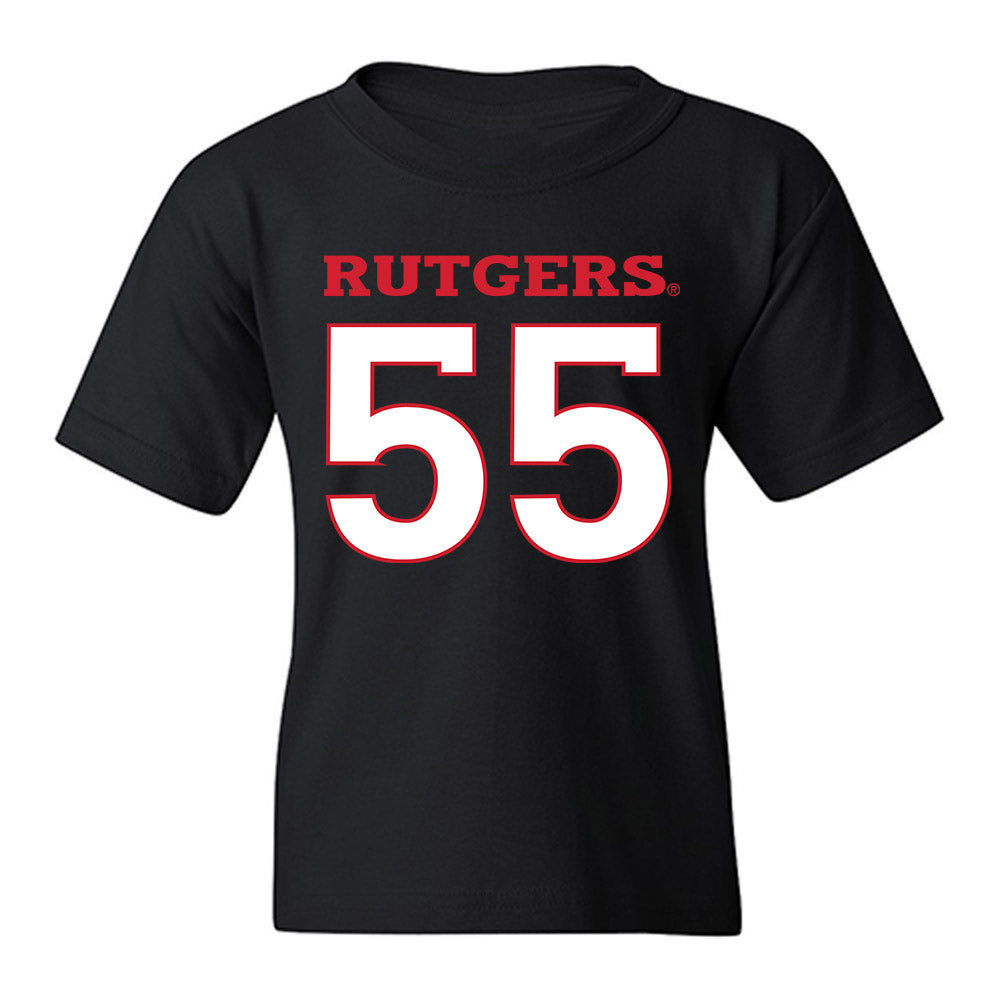 Rutgers - NCAA Football : Zaire Angoy - Replica Shersey Youth T-Shirt-0