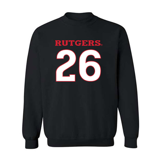 Rutgers - NCAA Men's Soccer : Erick Ruiz - Replica Shersey Crewneck Sweatshirt-0